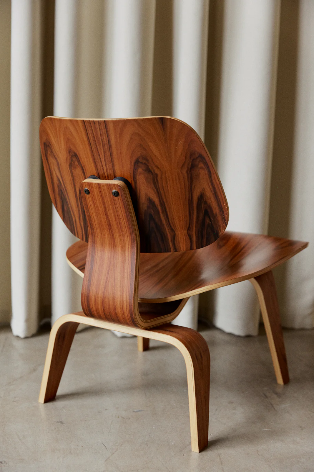 Eames Molded Plywood Lounge Chair Wood Base (LCW) - Image 3