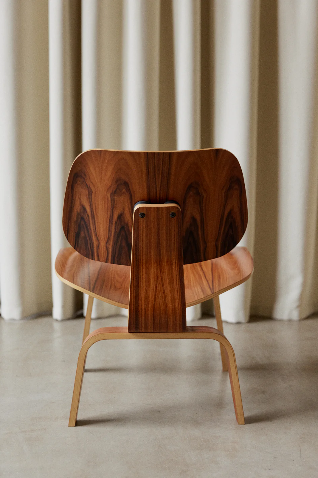 Eames Molded Plywood Lounge Chair Wood Base (LCW) - Image 4