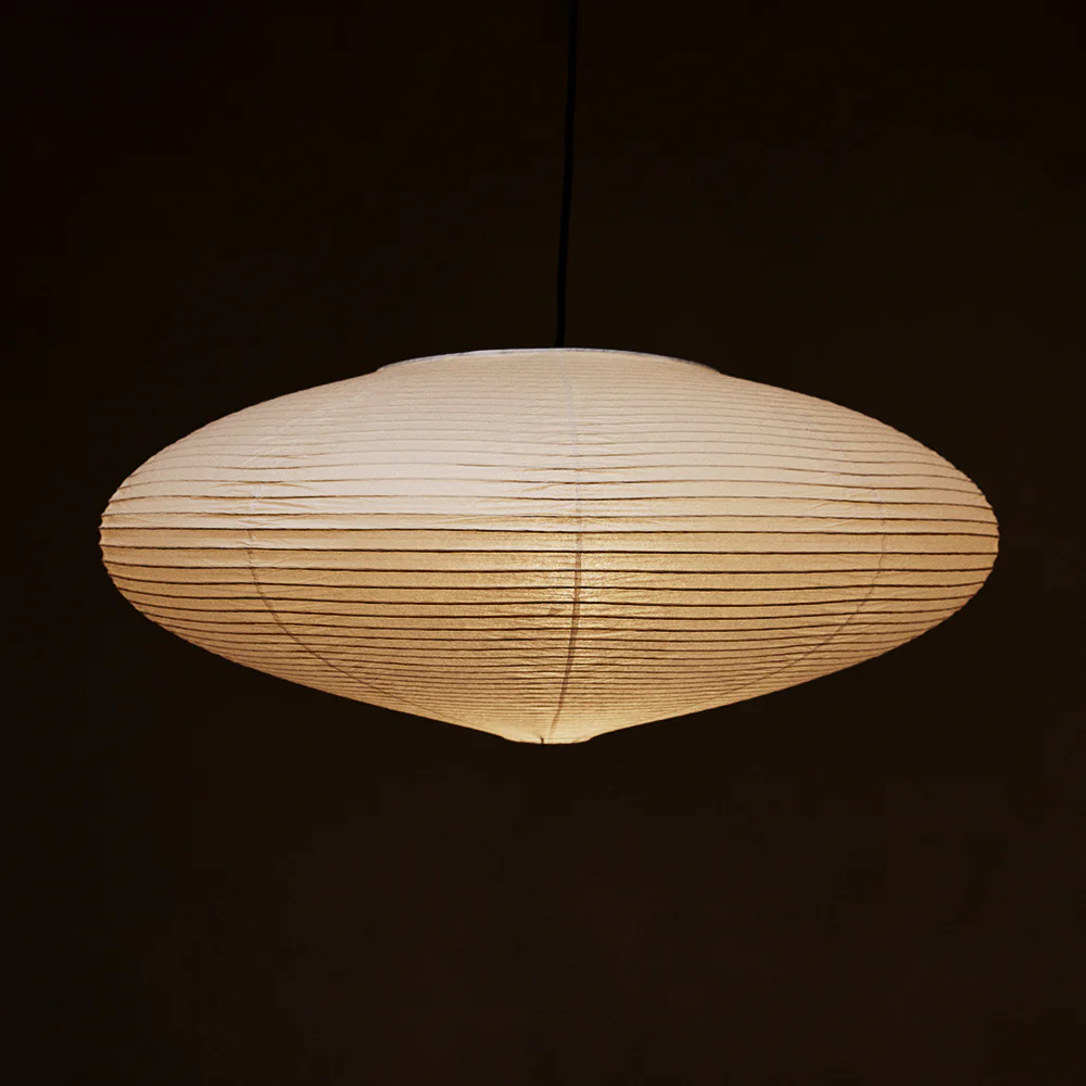 Japanese Style Saucer-Shaped Paper Lamp Shade 65cm / 25.5in - Image 3