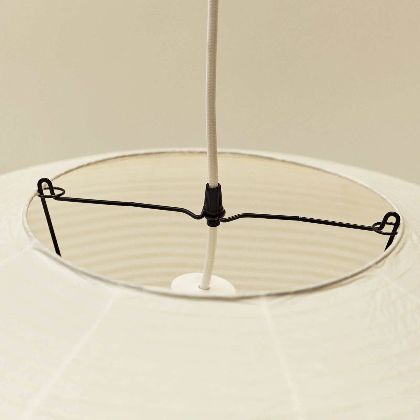 Japanese Style Saucer-Shaped Paper Lamp Shade 65cm / 25.5in - Image 6