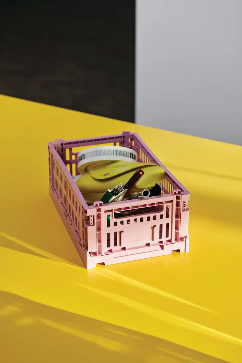 Recycled Colour Crate - Small - Image 5