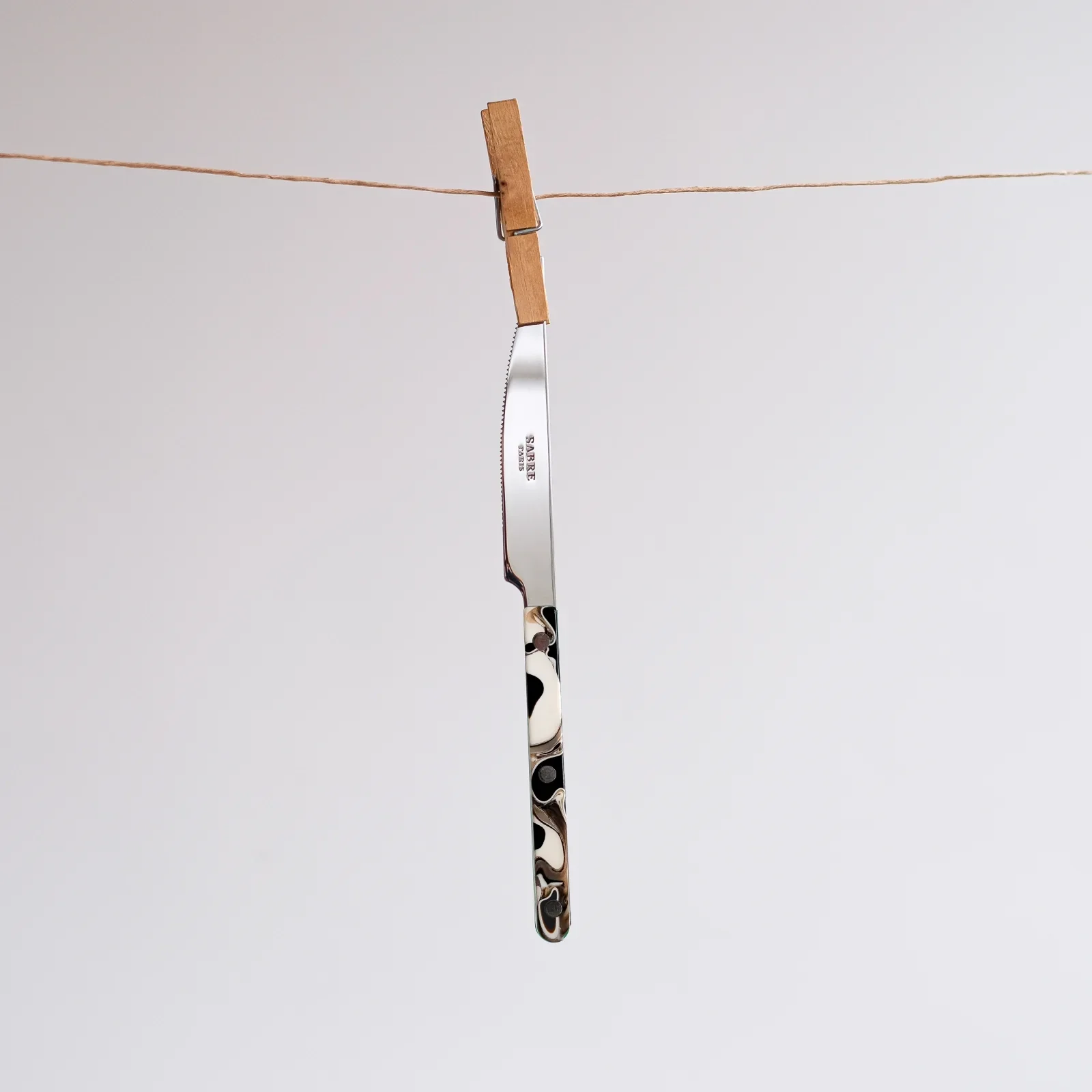 Sabre Paris Bistrot Dune, 5 Pieces Cutlery Set Dune Black - Image 3