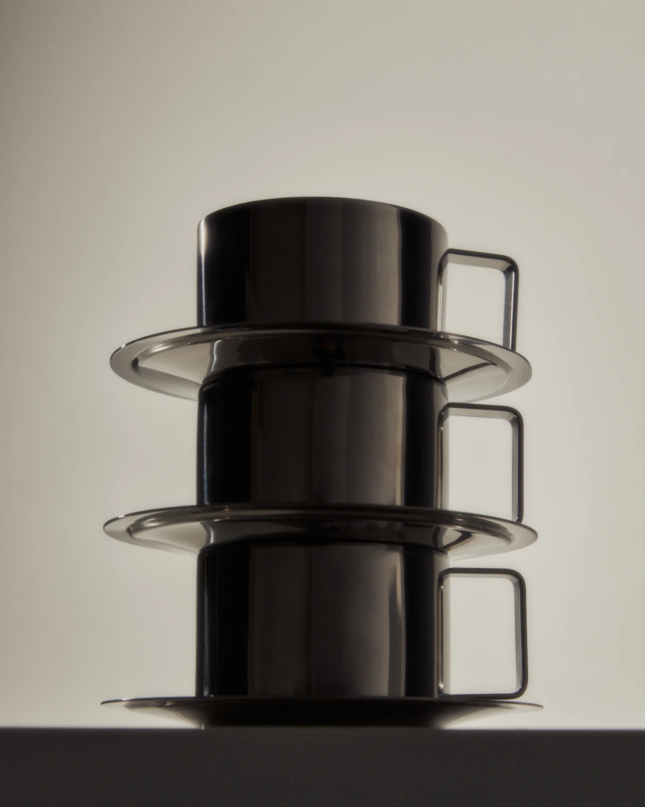 Stainless Steel Coffee Mug Set - Image 4